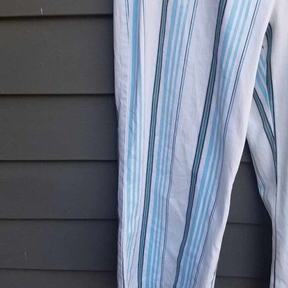 Express correspondent Stripe Cropped Pants Size 8 - Picture 7 of 10